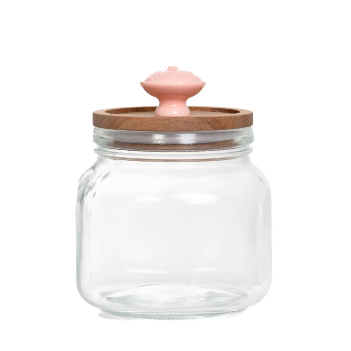 pojemnik_nobu_z_ozdobna_r_1.webp Pojemnik Nobu Z Ozdobna Rozowa Galka 0,75 L