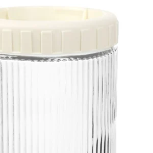 Pojemnik Tenzo Szklany Ze Smietankowa Nakretka 0,9 L