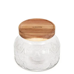 Pojemnik Zulay Z Akacjowa Przykrywka 0,7 L