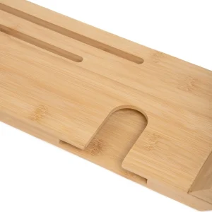 Polka Na Wanne Kona Drewniana Naturalna 70X16X4 Cm