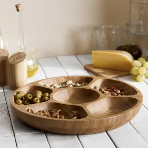 Polmisek Bambou Bambusowy Z Przegrodkami 32X4 Cm