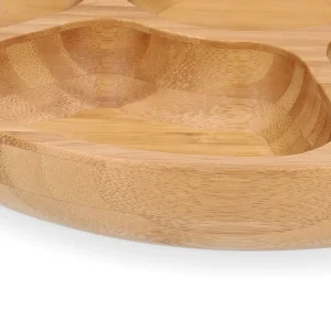 Polmisek Bambou Bambusowy Z Przegrodkami 32X4 Cm