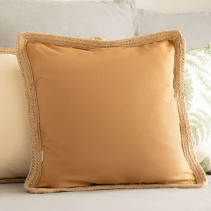 Poszewka Arvi Z Jutowa Lamowka 45X45 Cm