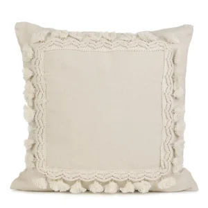 Poszewka Baho Z Chwostami Ecru 45X45 Cm