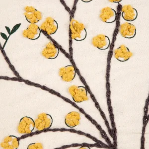 Poszewka Bina W Haftowane Galazki 45X45 Cm