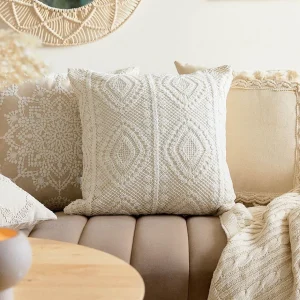 Poszewka Crochet Szydelkowa 45X45 Cm