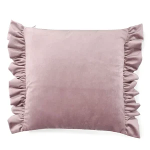 Poszewka Effy Z Falbanka Rozowa 40X40 Cm