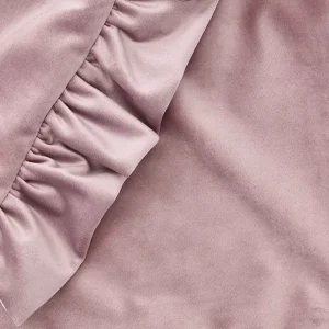 Poszewka Effy Z Falbanka Rozowa 40X40 Cm