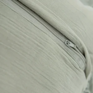 Poszewka Elin Muslinowa Pistacjowa 45X45 Cm