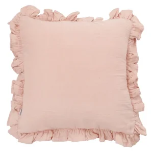 Poszewka Elin Muslinowa Rozowa 45X45 Cm