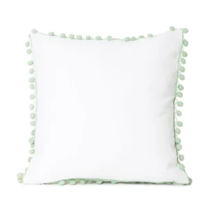 Poszewka Ervas Ecru Z Motywem Roslinnym 45X45 Cm