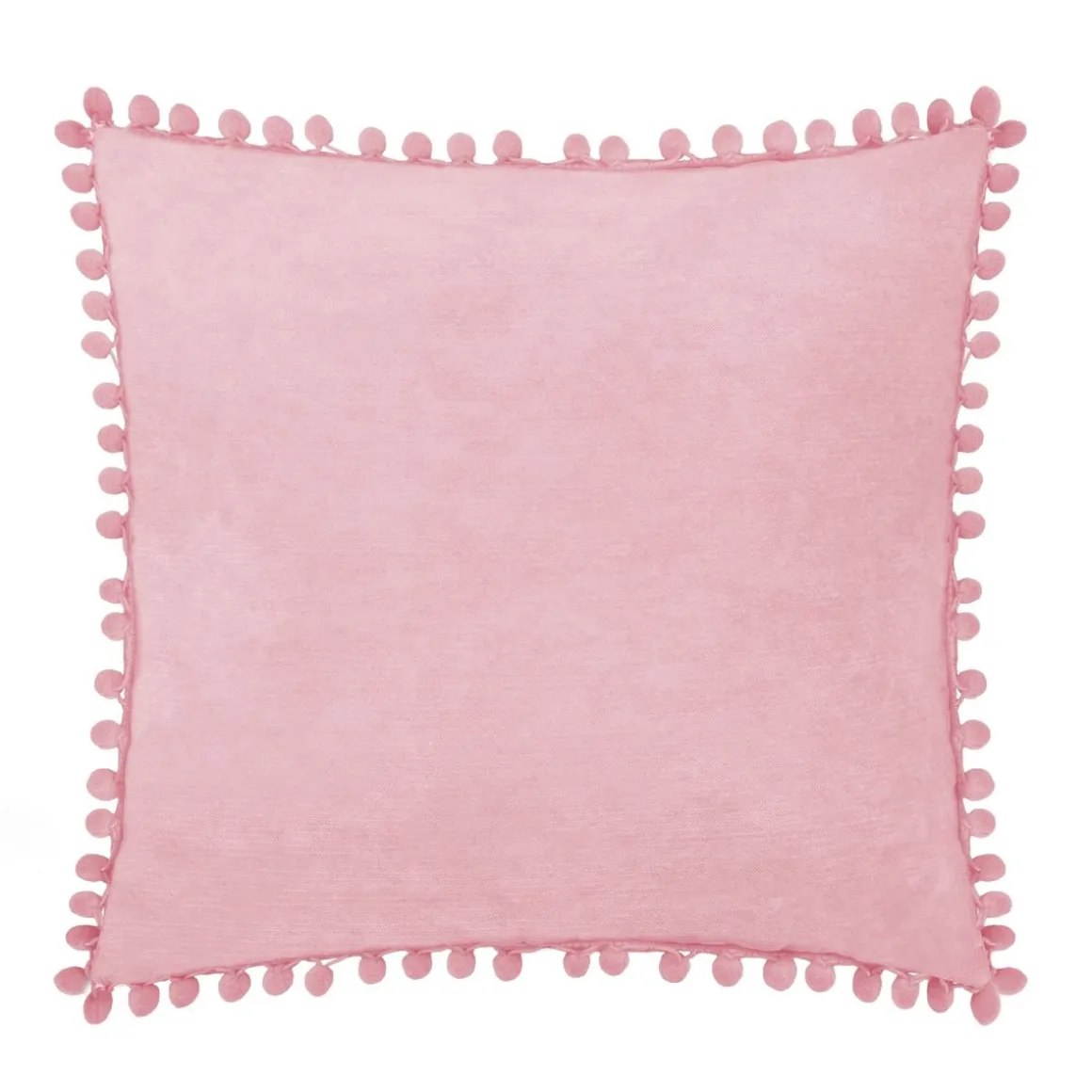 poszewka_eslov_rozowa_z_p_1.webp Poszewka Eslov Rozowa Z Pomponami 45X45 Cm