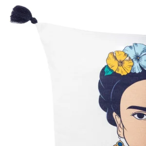 Poszewka Frida Kahlo Z Granatowymi Fredzlami 45X45 Cm