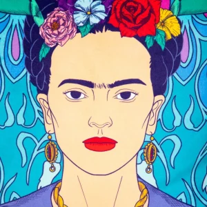 Poszewka Frida Kahlo Z Lamowka 45X45 Cm