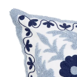 Poszewka Ganti W Wyszywane Kwiaty 45X45 Cm