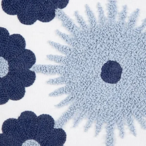 Poszewka Ganti W Wyszywane Kwiaty 45X45 Cm