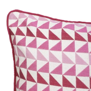 Poszewka Koba Fuksjowa We Wzor 45X45 Cm