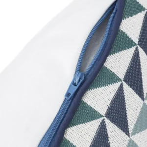 Poszewka Koba Niebieska We Wzor 45X45 Cm