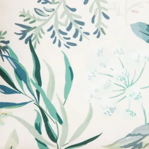 Poszewka Lempi W Liscie Oliwkowa Z Fredzlami 45X45 Cm