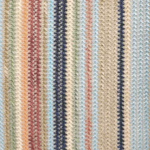 Poszewka Medan W Paski Kolorowe 45X45 Cm