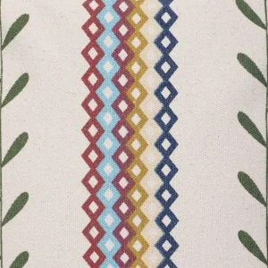 Poszewka Miris W Kolorowe Pasy Z Fredzlami 45X45 Cm