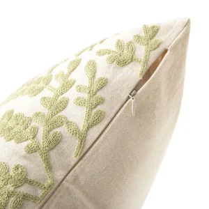 Poszewka Multia W Listki Pistacjowe 45X45 Cm