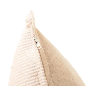 Poszewka Nantu Welwetowa Imitacja Sztruksu Bezowa 45X45+1.5 Cm