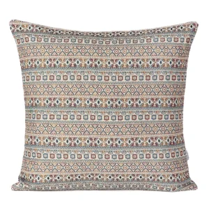 Poszewka Salia Zakardowa W Kolorowy Wzor 45X45 Cm