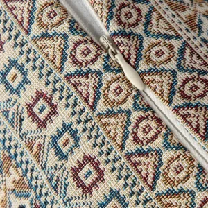 Poszewka Salia Zakardowa W Kolorowy Wzor 45X45 Cm