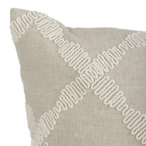 Poszewka Salvi Haftowana Ecru 45X45 Cm