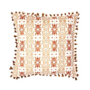 Poszewka Solio W Brazowy Wzor 45X45Cm