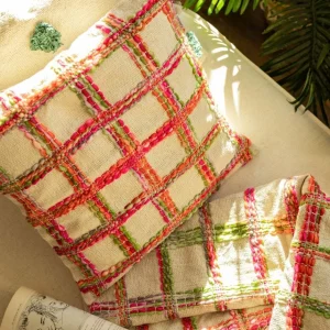 Poszewka Tanis Z Kolorowymi Nitkami 45X45 Cm