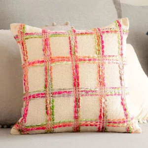 Poszewka Tanis Z Kolorowymi Nitkami 45X45 Cm