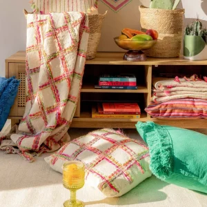 Poszewka Tanis Z Kolorowymi Nitkami 45X45 Cm