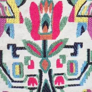 Poszewka Tolvu Z Kolorowym Wzorem 45X45 Cm