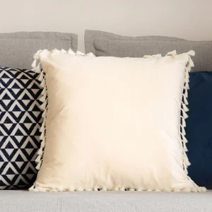 Poszewka Urda Ecru Z Fredzlami 45X45 Cm