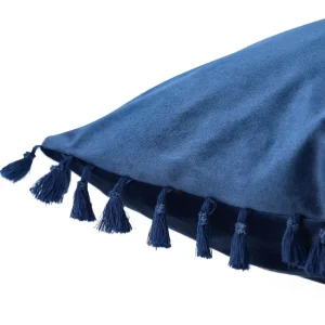 Poszewka Urda Granatowa Z Fredzlami 45X45 Cm