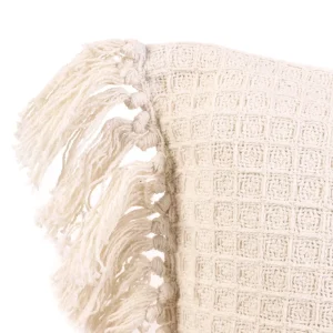 Poszewka Vaffel Z Fredzlami 45X45 Cm