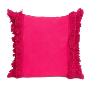 Poszewka Vivero Fuksjowa Z Fredzlami 45X45 Cm