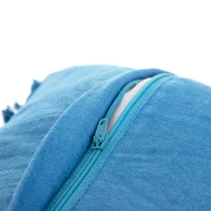 Poszewka Vivero Granatowa Z Fredzlami 45X45 Cm