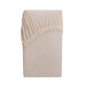 Przescieradlo Claire Jersey Bezowe 90X200 Cm