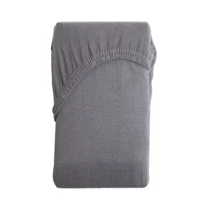 Przescieradlo Claire Jersey Szare 90X200 Cm