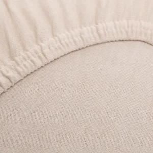 Przescieradlo Claire Jersey Bezowe 90X200 Cm
