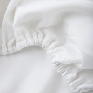 Przescieradlo Danielle Satynowe Biale 140X200 Cm