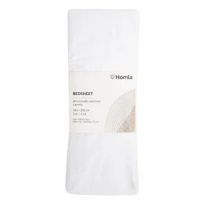 Przescieradlo Danielle Satynowe Biale 140X200 Cm