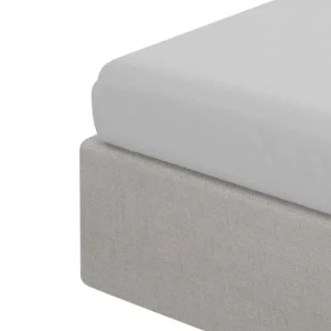 Przescieradlo Lauko Renforce Szare 180X200 Cm