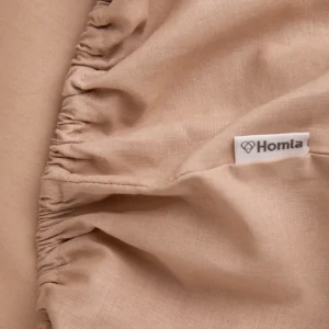 Przescieradlo Lauko Renforce Bezowe 140X200 Cm