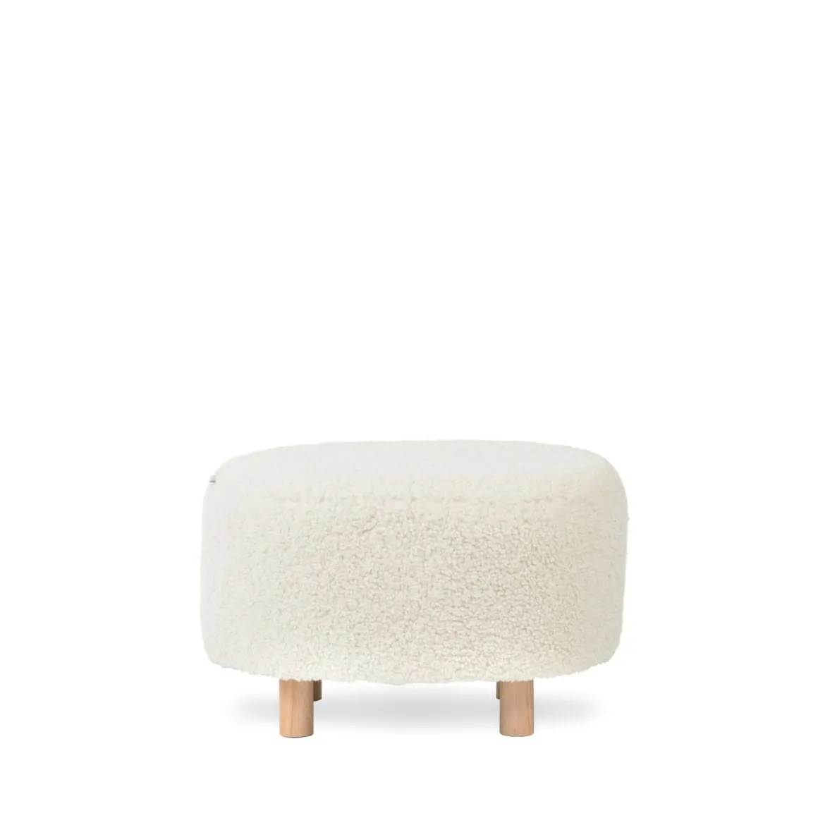 pufa_alda_boogie_bezowa_w_2.webp Pufa Alda Boogie Bezowa W Tkaninie Teddy 50X40X31 Cm