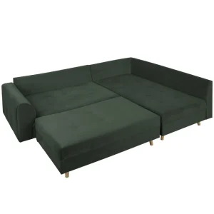 Pufa Do Naroznika Semi Zielona 120X70X40Cm