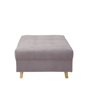 Pufa Do Naroznika Szara Semi 120X70X40 Cm All 999400